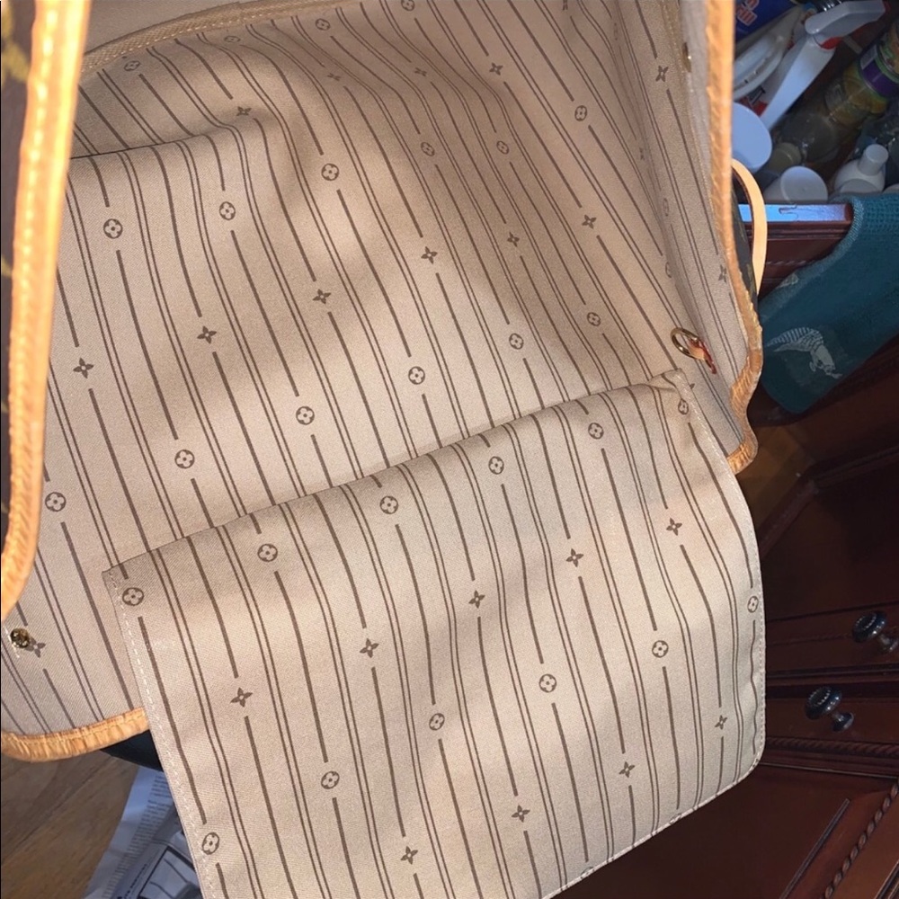 ‼️SOLD on ♏️‼️LV NEVERFULL MM GORG EUC/DUST BAG - Picture 6 of 13